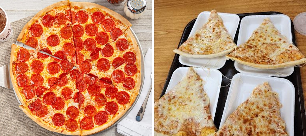 Geno's Pizza By The Slice Menu